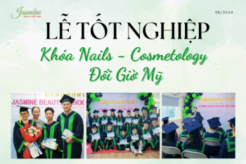 Chúc mừng khóa K13 Nails và K4 Cosmetology đã xuất sắc tốt nghiệp và sẵn sàng chinh phục thị trường thẩm mỹ tại Mỹ!