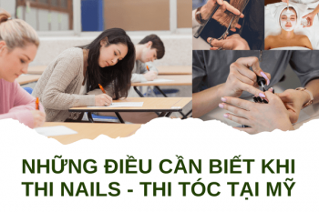 Thi Nails - Thi Tóc tại Mỹ! Tất tần tật về kỳ thi cấp chứng chỉ hành nghề (License) bạn cần biết!