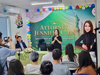LUẬT SƯ JENNIFER C. HA GẶP GỠ VÀ GIAO LƯU CÙNG JASMINE VIỆT NAM