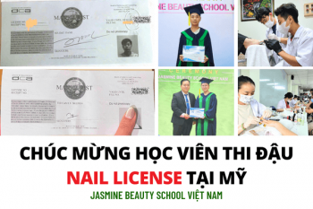 Hai học viên Jasmine thi đậu bằng Nails tại Mỹ – Tiếp tục khẳng định chất lượng đào tạo chuẩn quốc tế