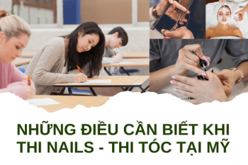 Tất tần tật về kỳ thi cấp chứng chỉ hành nghề (License) cho nghề Tóc - Nails mà bạn cần biết!