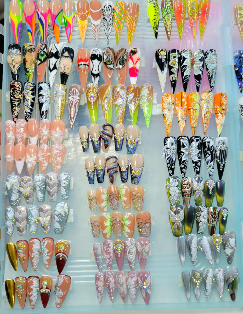 mẫu nail học viên