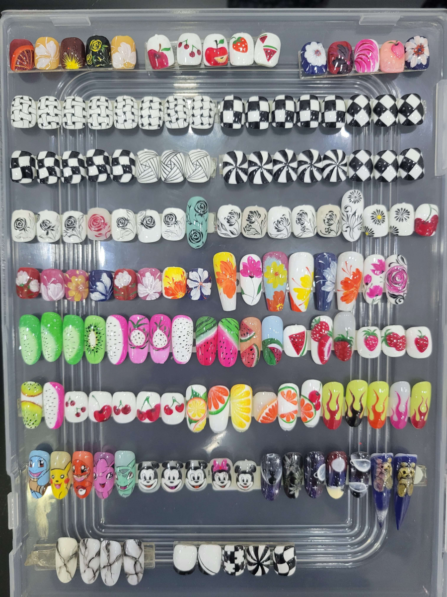 thành phầm nail học viên