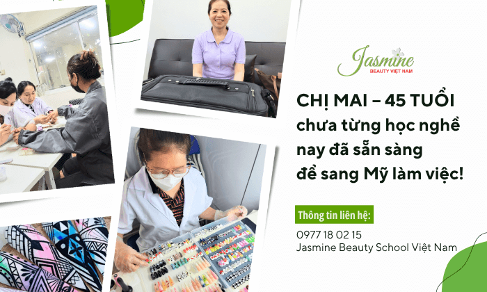 lớn tuổi học nail