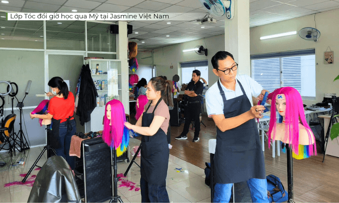 lớp học tóc đi mỹ