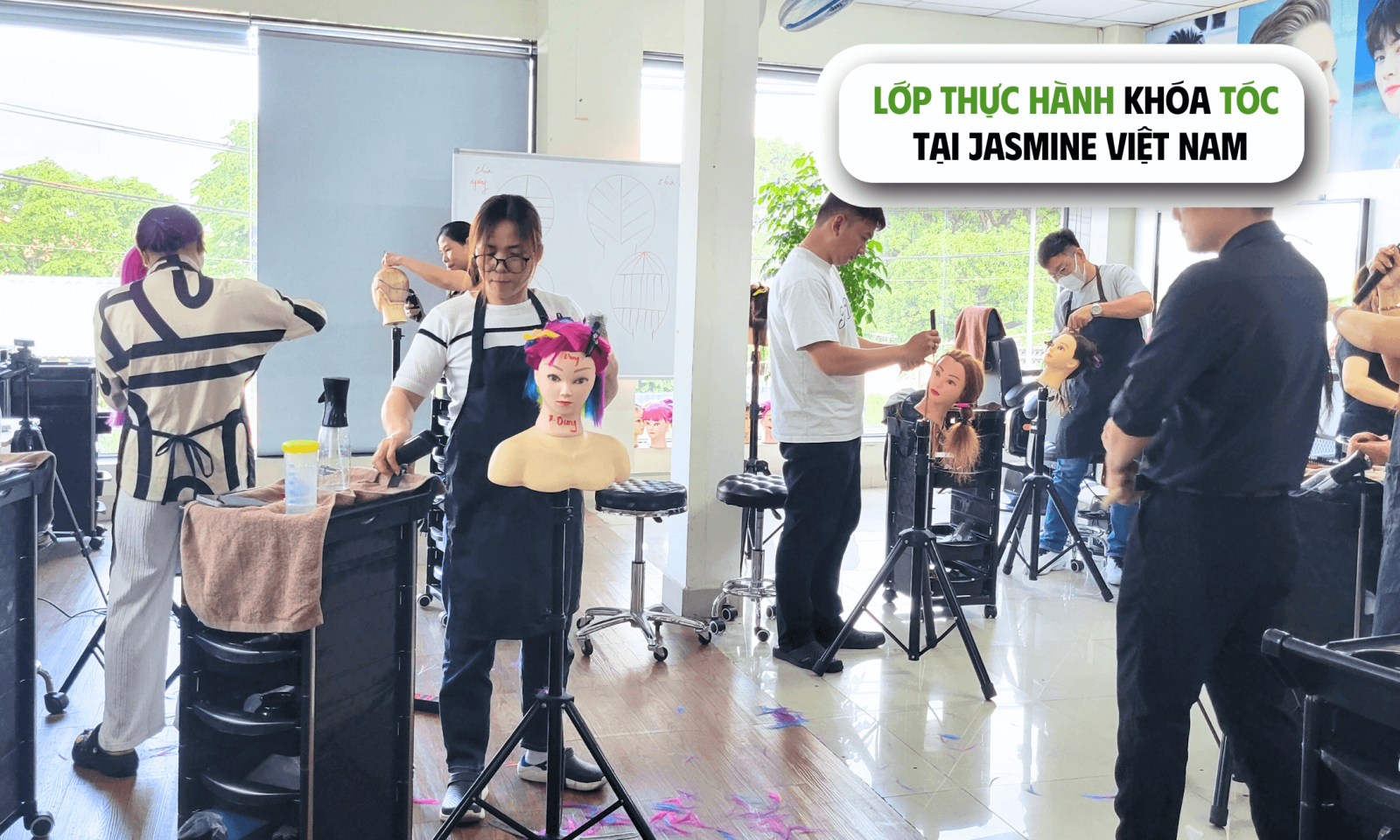 học nghề làm tóc