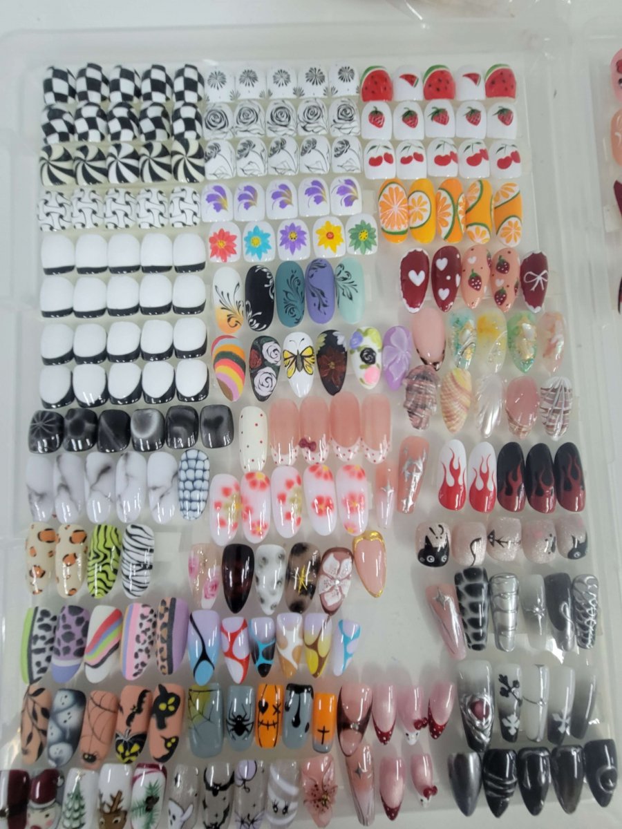 mẫu nails học viên