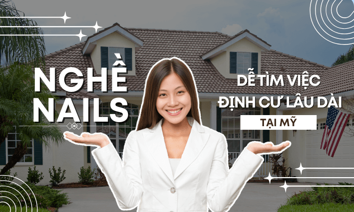 học nail định cư mỹ