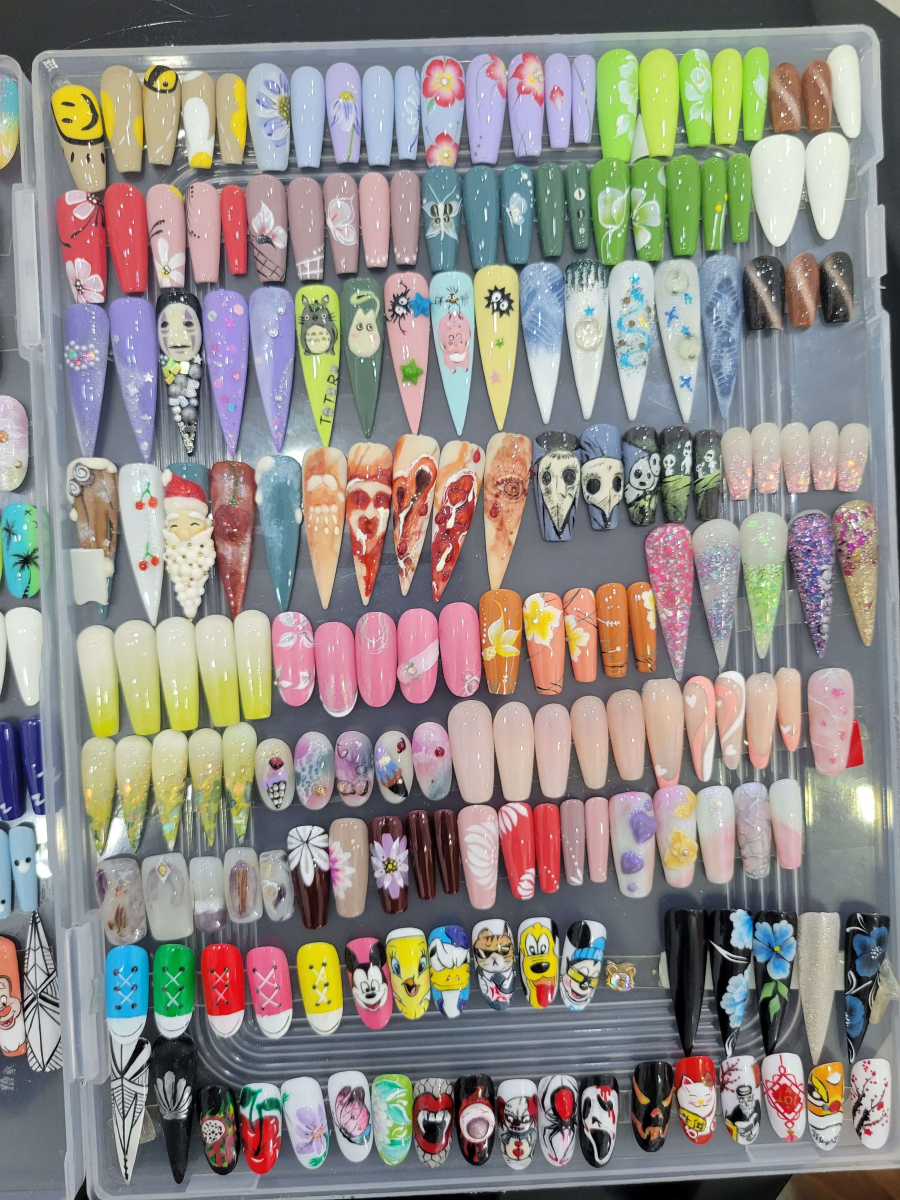 ​mẫu nail học viên